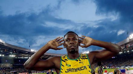 Sprintstar Usain Bolt.