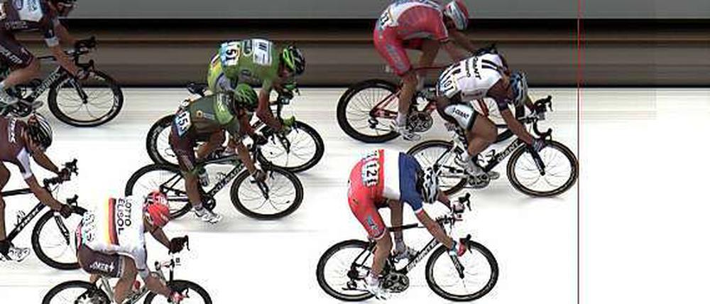 Neuer Name, alte Bekannte. Für das Vorgängerteam Giant-Shimano gewann Marcel Kittel (rechts) bei der vergangenen Tour de France vier Etappen und trug sogar einmal das Gelbe Trikot.