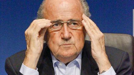 Muss sich kaum den Kopf zerbrechen: Fifa-Präsident Sepp Blatter