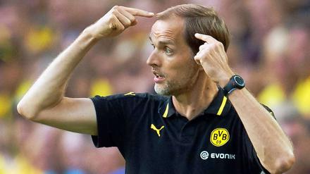 Seid ihr verrückt, uns so zu loben? Thomas Tuchel erlebte mit Borussia Dortmund einen perfekten Bundesligaeinstand.