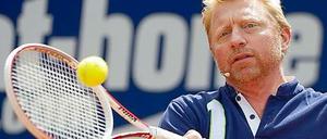 Neuer Job. Boris Becker nimmt wieder den Schläger in die Hand.