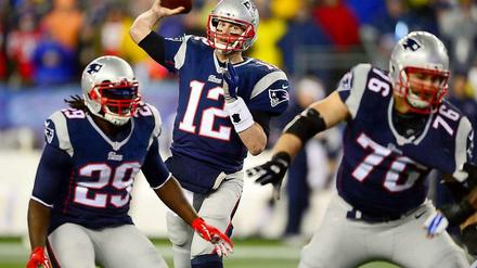 Schummler? Patriots-Quarterback Tom Brady empfindet die Vorwürde selbstverständlich als "lächerlich".