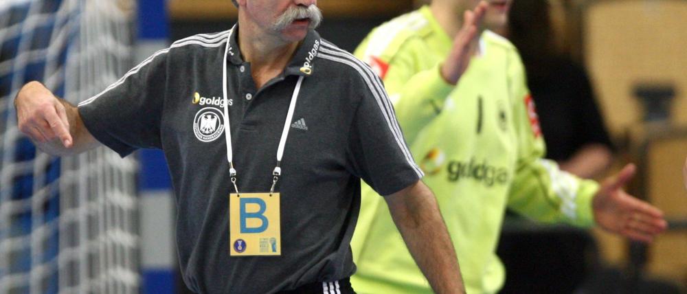 Bundestrainer Brand kann mit dem Abschneiden seiner Mannschaft nicht zufrieden sein.
