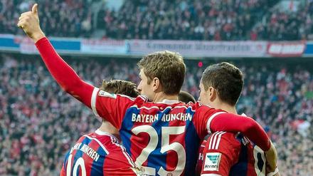 Die Nummer eins - für mindestens drei weitere Wochen. Bayern München schlägt Verfolger Hoffenheim mit 4:0. 