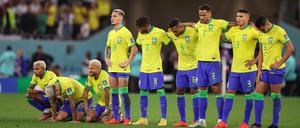 Elf Meter waren zu viel für Brasilien, gegen Kroatien gab es das frühzeitige WM-Aus.