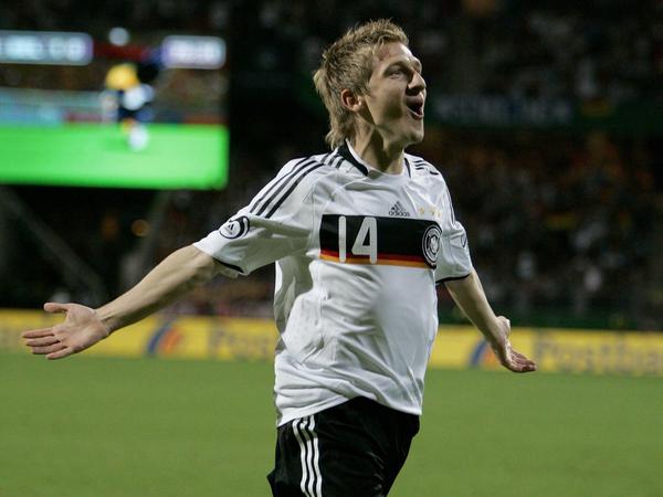 Er blieb nur ein Versprechen. Im September 2008 erzielte Marin beim 2:0 gegen Belgien sein erstes (und einziges) Tor für die Nationalmannschaft.