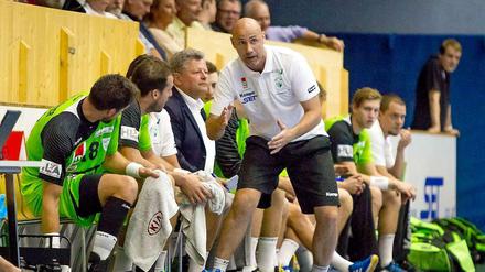 Erlingur Richardsson, hier im Dienst von SG Handball Westwien, erhält in Berlin einen Dreijahres-Vertrag. 