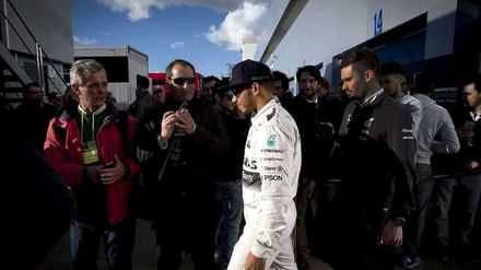 Vorzeitiger Abgang: Nach nur elf Runden und weniger als zwei Stunden war für Lewis Hamilton bereits Schluss.