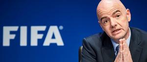 Bittet um Fürsprecher. FIFA-Präsident Gianni Infantino und sein Klub-WM-Konzept.
