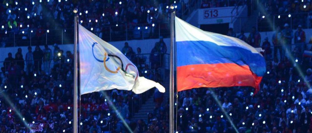 Russische Athleten dürfen bei den Winterspielen 2018 nicht unter ihrer Flagge starten.