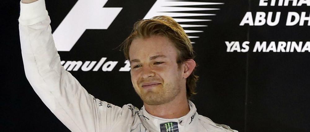 Nico Rosberg strotzt nur so vor Selbstvertrauen.