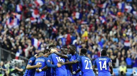 Die Blauen kommen. Im Halbfinale trifft Frankreich am Donnerstag auf Deutschland.