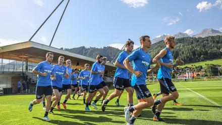 Alle Jahre wieder Schladming. Hertha BSC trainiert momentan in Österreich. 