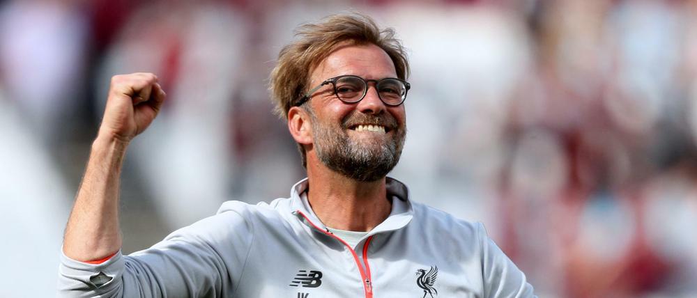 Jürgen Klopp ist Ende Juli mit Liverpool im Olympiastadion zu Gast.