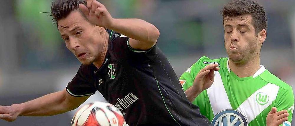 Zurückgekämpft. Hannover 96 holt nach 0:2 Rückstand noch ein Unentschieden heraus. 