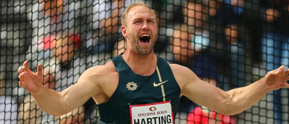 Favorit auf die Wahl zu Berlins Sportler des Jahres: Diskuswerfer Robert Harting.