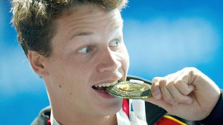 So langsam beißt er sich die Zähne aus: Patrick Hausding ist der erfolgreichste deutsche Athlet bei der Schwimm-EM in Budapest: Zweimal Gold, zweimal Silber hat er bisher gewonnen und vielleicht legt er noch nach.