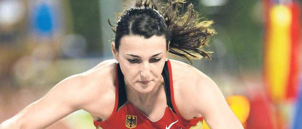 Lena Malkus, 17, gewann bei den ersten Olympischen Jugendspielen in Singapur die Goldmedaille im Weitsprung. Ihr gelang ein Sprung auf 6,40 Meter. 