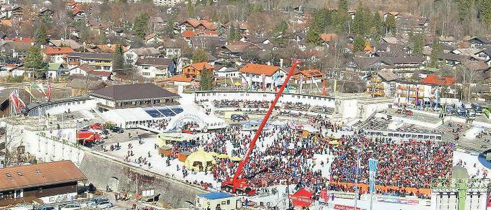 Der Streit am Gudiberg. Am Olympiakonzept in Garmisch-Partenkirchen entzünden sich die größten Meinungsverschiedenheiten. 