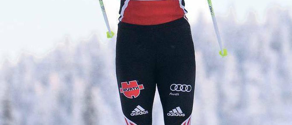 Klassisch erfolgreich. Nicole Fessel lief in Kuusamo auf den fünften Platz. Foto: dpa