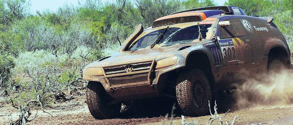 Wüstenfüchse. Der Deutsche Timo Gottschalk hat die Rallye Dakar gewonnen, als Co-Pilot von Nasser Al-Attiyah aus Katar. 