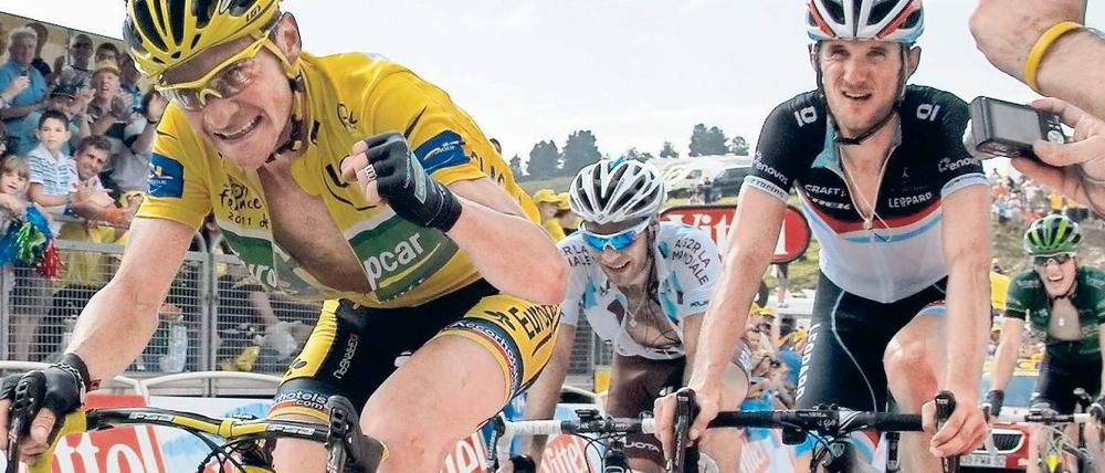 Gelbes Wunder. Der Franzose Thomas Voeckler rettet die Führung bei der Tour de France Tag für Tag ins Ziel. 