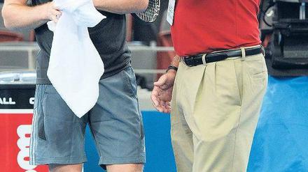 So geht’s! Ivan Lendl soll Andy Murray das Siegen lehren. 