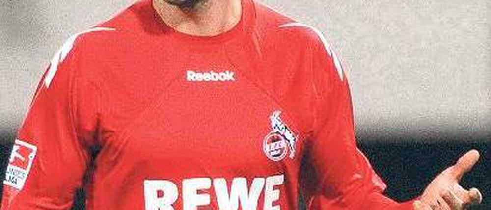 Was denn nun? Kevin Pezzoni behauptet, sein ehemaliger Klub habe ihn zur Vertragsauflösung gedrängt. Der 1. FC Köln bestreitet das vehement. Foto:
