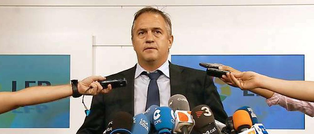 Unbequeme Fragen. Spaniens Liga-Präsident Astiazarán soll als Klubchef in San Sebastian Doping gebilligt haben. 