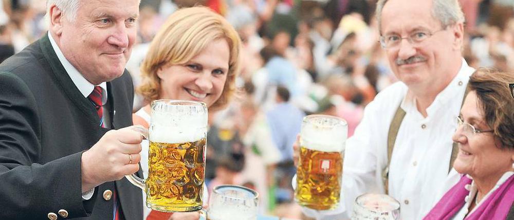 Geht doch: So feiern Bayern. Foto: dpa