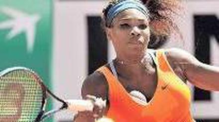 An der Zeit. Serena Williams strebt in Paris ihren zweiten Titel an. Foto: dpa