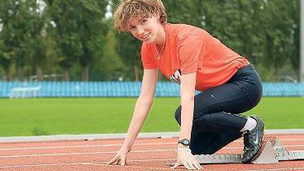 Hendrikje Richter wurde vor einigen Wochen bei den Titelkämpfen der U 18 Deutsche Jugendmeisterin über 400 Meter.
