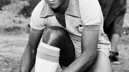Als Teenager zum Titel. Pelé als 17-Jähriger bei der WM 1958. 