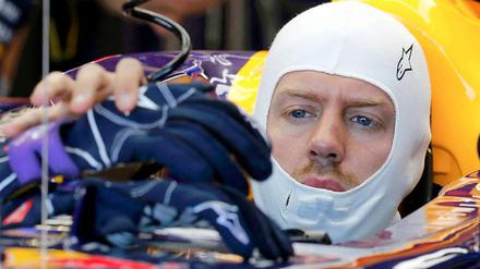 Idee gesucht. Weltmeister Sebastian Vettel ist gegen die Mercedes-Autos derzeit nahezu chancenlos. 