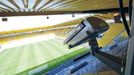 Alle WM-Stadien sind mit je 14 Torkameras ausgerüstet.
