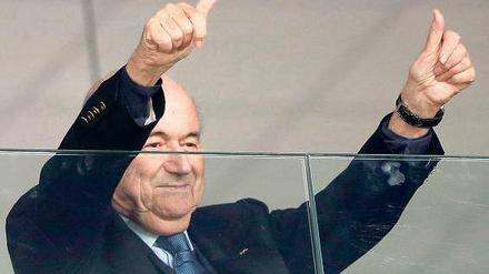 Neue Transparenz. Joseph Blatter will den Videobeweis.