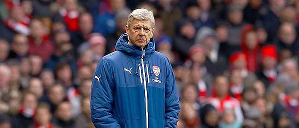 Ein Franzose in England: Arsenal-Coach Arsene Wenger.