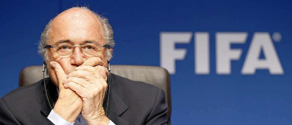 Fußballgott. Der Fifa-Präsident Joseph Blatter führt den Weltverband seit fast zwei Jahrzehnten.