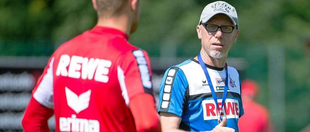Kölns Coach Peter Stöger kann eigene Fehler zugeben.