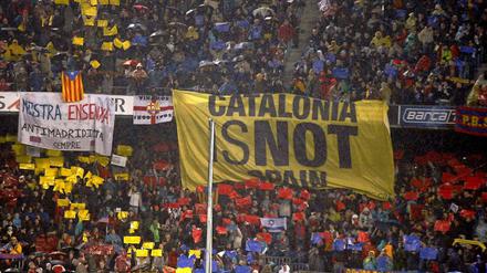 Katalonien hat gesprochen. So wie viele Barça-Anhänger würde auch der ehemalige Trainer Pep Guardiola eine Abspaltung von Spanien begrüßen.