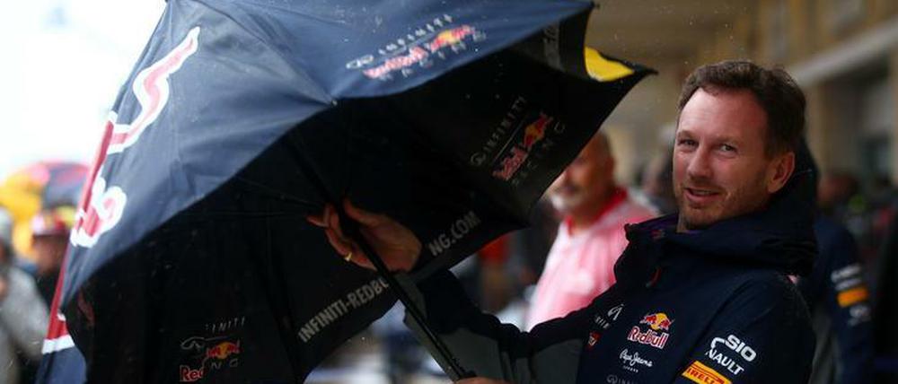 Wie verfahren wir weiter? Red-Bull-Teamchef Christian Horner weiß es auch noch nicht so richtig.