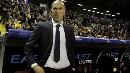 Zinedine Zidane ist mit Real Madrid beim VfL Wolfsburg der klare Favorit.