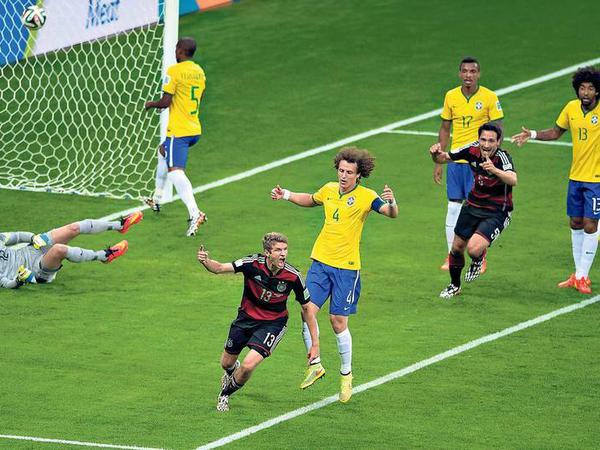 Von Fußballgöttern verlassen. Brasilien ging vor zwei Jahren 1:7 unter.