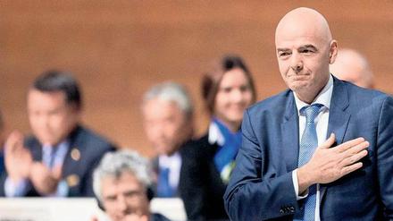 Neue Spesen kehren gut? Seit seiner Wahl zum Fifa-Präsidenten hat sich Gianni Infantino nicht nur Freunde gemacht im Weltverband.