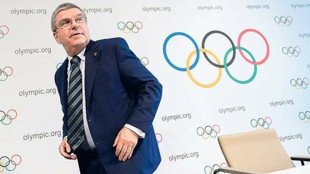 Diplomat im Chefsessel. Thomas Bach agiert auch als IOC-Präsident gern aus der sicheren Deckung heraus. 