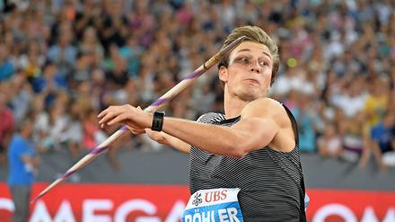 Thomas Röhler, 24, wurde in Jena geboren. Bei den Olympischen Spielen in Rio holte er im August mit der Weite von 90,30 Metern die Goldmedaille. 