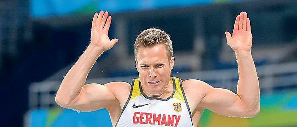 Große Sprünge. Markus Rehm ist eines der Gesichter der Leichtathletik. Foto: dpa/ Nietfeld