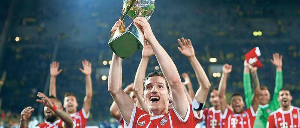 Wird er der Garant für die nächsten Titel? Neuzugang Sebastian Rudy holte mit den Bayern schon mal den Supercup. Foto: Wolfgang Rattay/Reuters