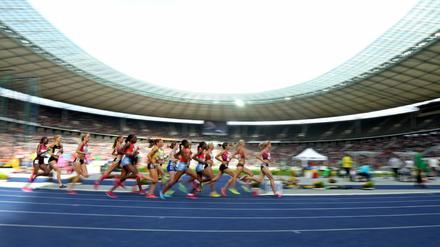 Hält die Leichtathletik Schritt? Derzeit wird viel über Veränderungen diskutiert, auch das Istaf versucht sich heute im Berliner Olympiastadion daran. 