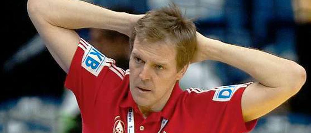 Bundestrainer Martin Heuberger konnte den Abwärtstrend der deutschen Handballer nicht stoppen.